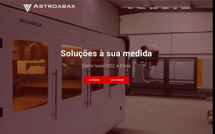 Screenshot of astroabax.pt