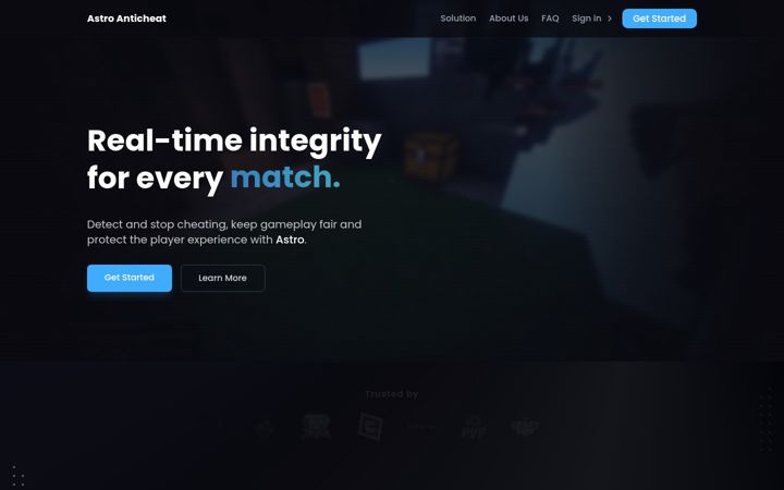 Screenshot of astroac.gg
