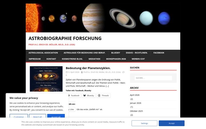 Screenshot of astrobiographie.net