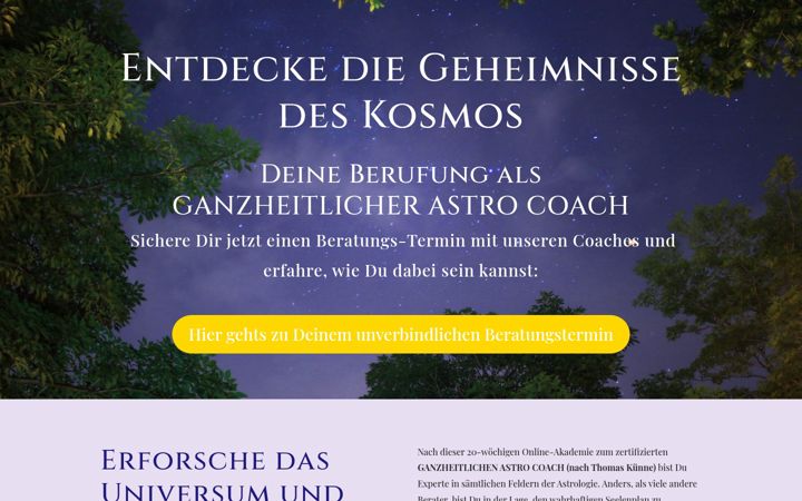 Screenshot of astrocoach.consulting
