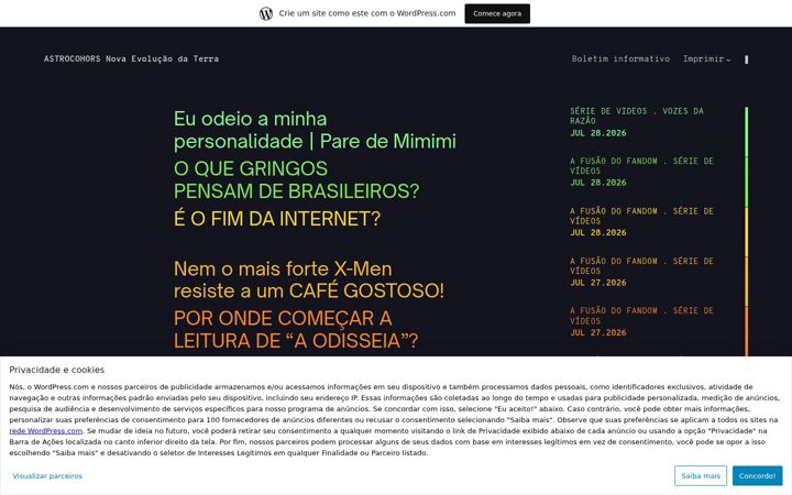 Screenshot of astrocohors.net