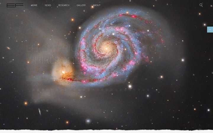 Screenshot of astroefrem.com