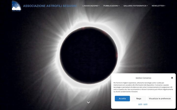 Screenshot of astrofilisusa.it