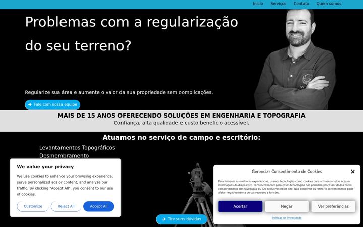 Screenshot of astrogeo.com.br
