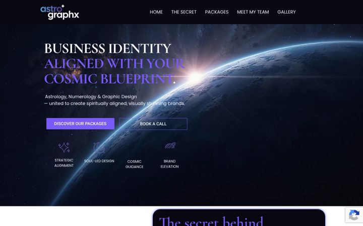 Screenshot of astrographx.com