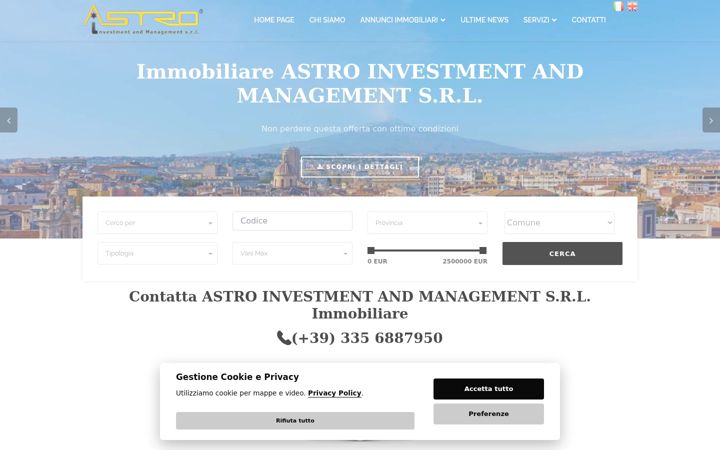 Screenshot of astroimmobili.it