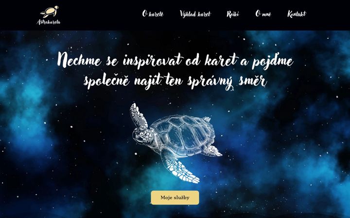 Screenshot of astrokareta.cz