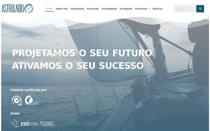 Screenshot of astrolabio.com.pt