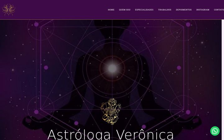 Screenshot of astrologaveronica.site