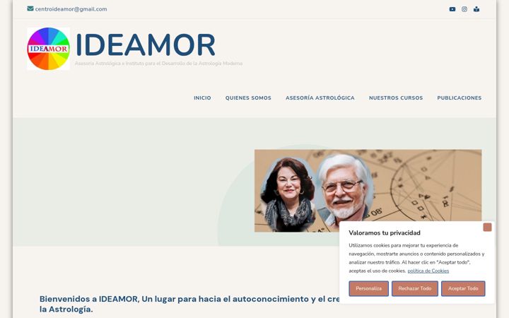 Screenshot of astrologia-moderna.com