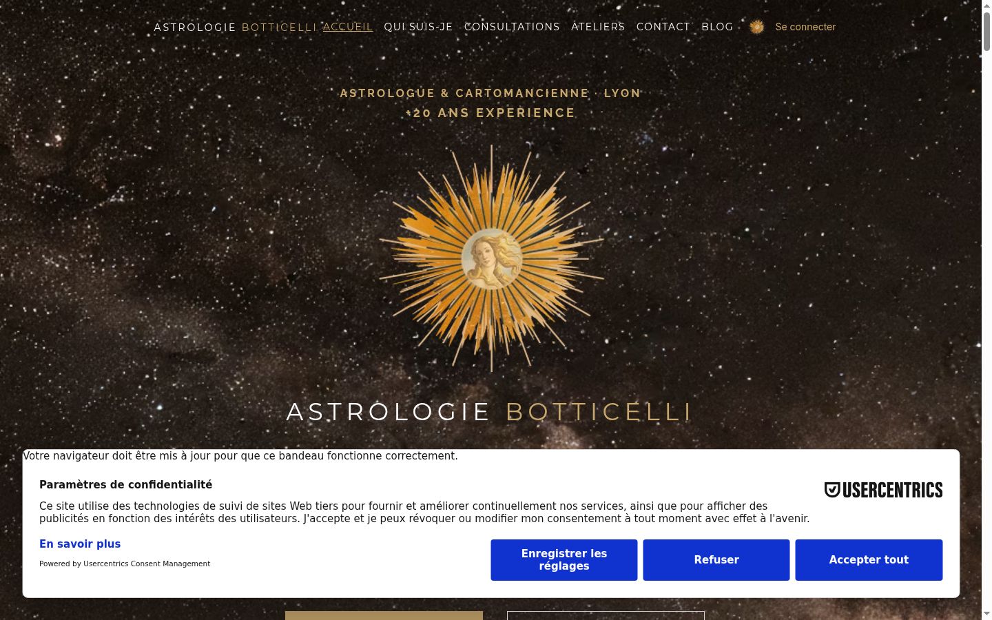 Sutikimo reklamjuostės, rodytos prieš bet kokią sąveiką, ekrano kopija