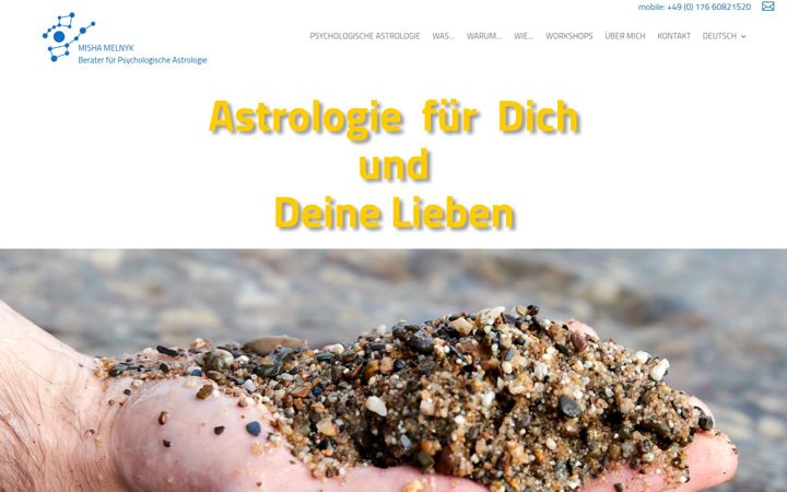 Screenshot of astrologie-fuer-dich.de