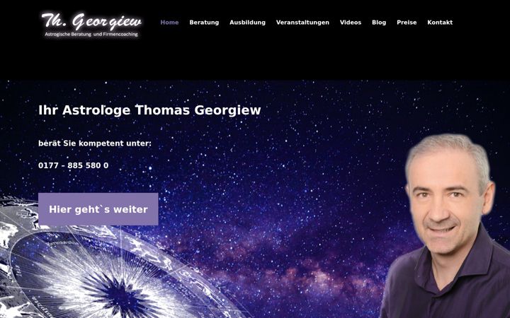 Screenshot of astrologie-profi.de