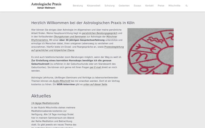 Screenshot of astrologische-praxis.de