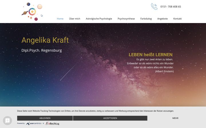 Ekrano kopija astrologischepsychologie.com
