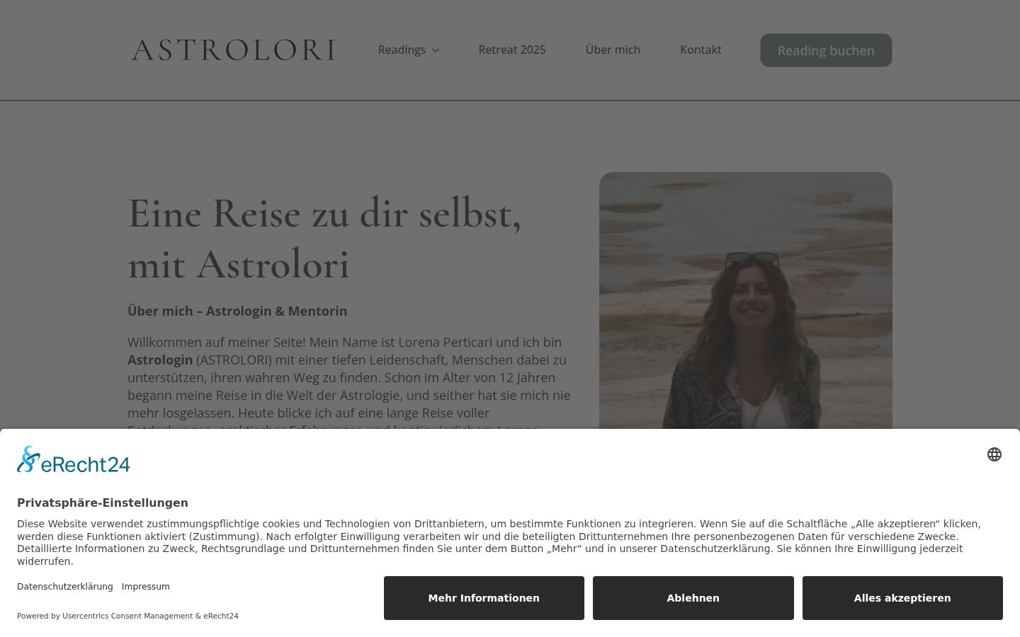 Screenshot tal-banner tal-kunsens muri qabel kwalunkwe interazzjoni