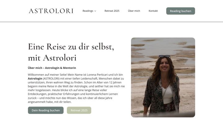 Screenshot of astrolori.de