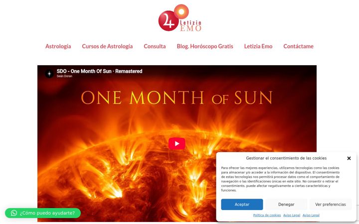 Screenshot di astromaga.com