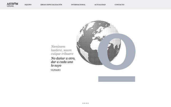 Screenshot di astromlegal.com