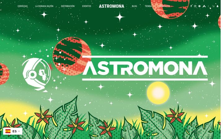 Screenshot of astromona.com