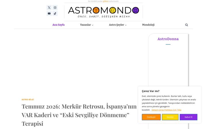 Screenshot of astromondo.com