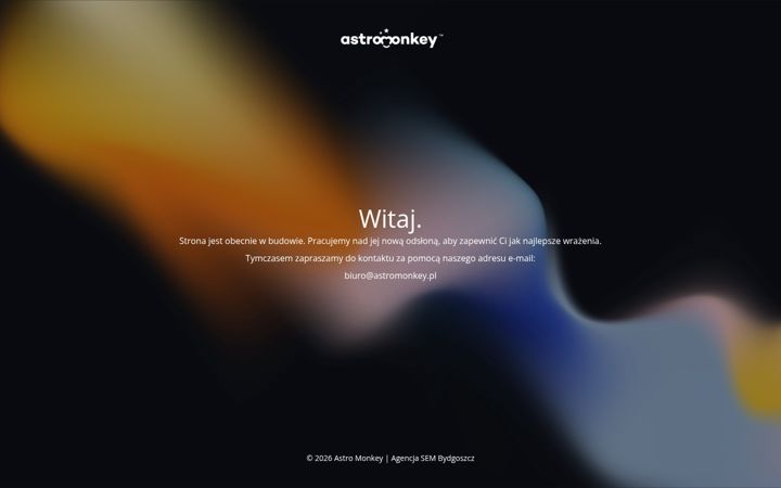 Screenshot von astromonkey.pl