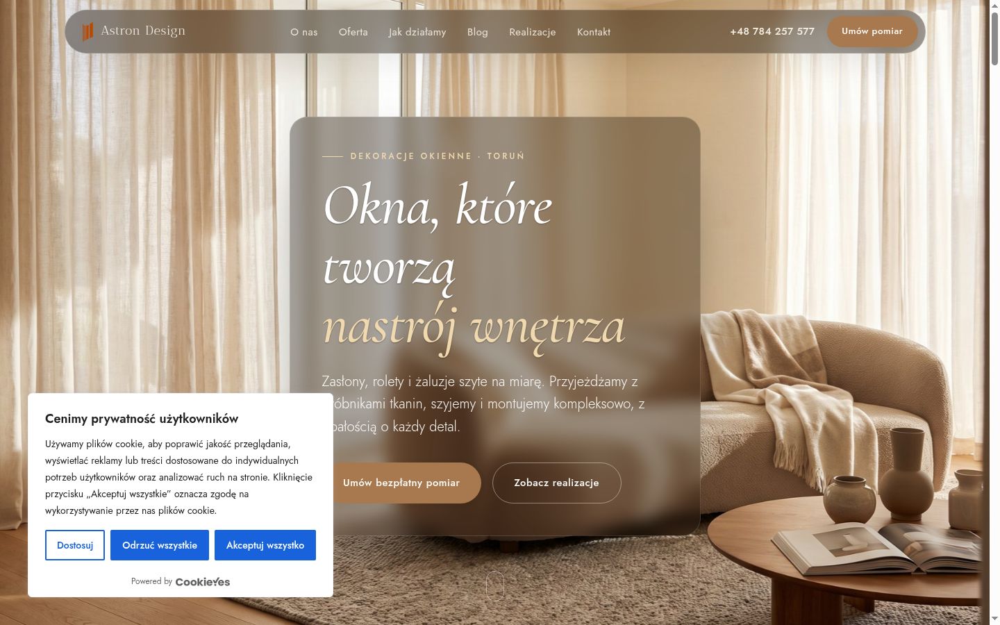 Screenshot tal-banner tal-kunsens muri qabel kwalunkwe interazzjoni