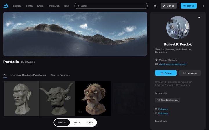 Ekrano kopija astronomie-online.de