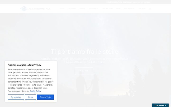 Screenshot of astronomitaly.com