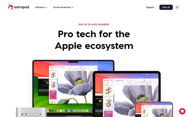 Screenshot of astropad.com