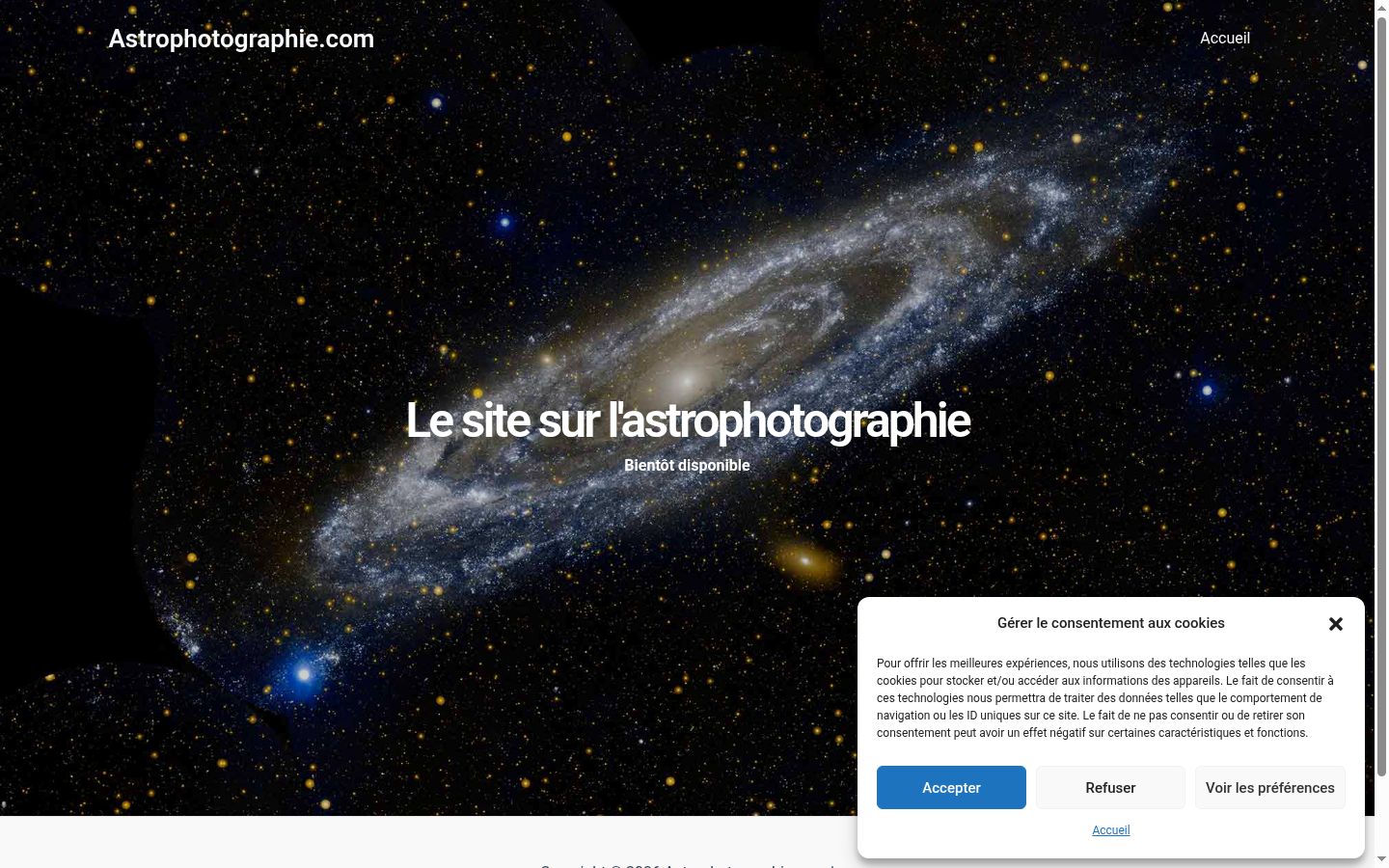 Screenshot tal-banner tal-kunsens muri qabel kwalunkwe interazzjoni