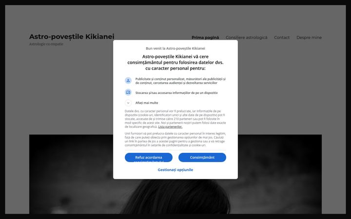 Screenshot of astropovesti.ro