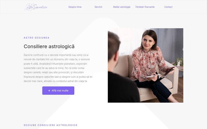 Screenshot of astrosemantica.com