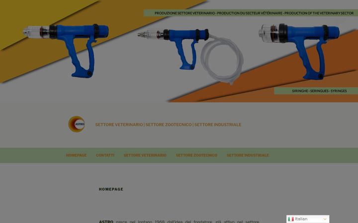 Screenshot of astrosrl.org