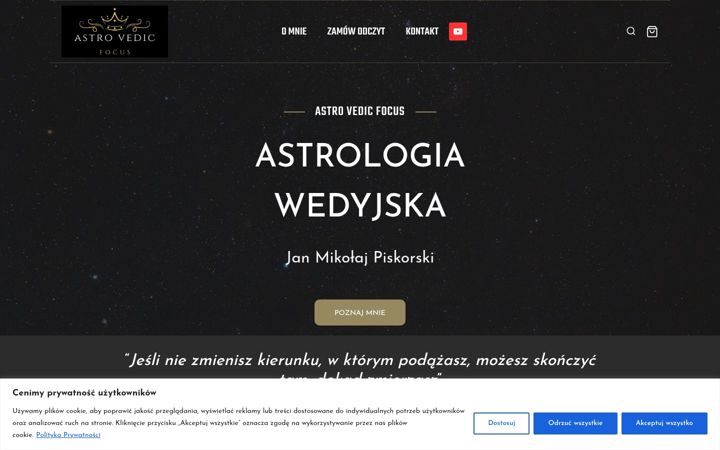 Screenshot of astrovedicfocus.pl