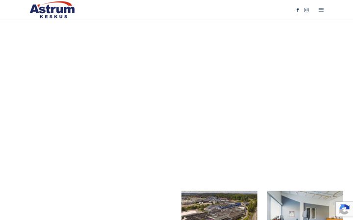 Zrzut ekranu astrumkeskus.fi