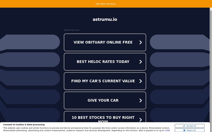 Screenshot of astrumu.io