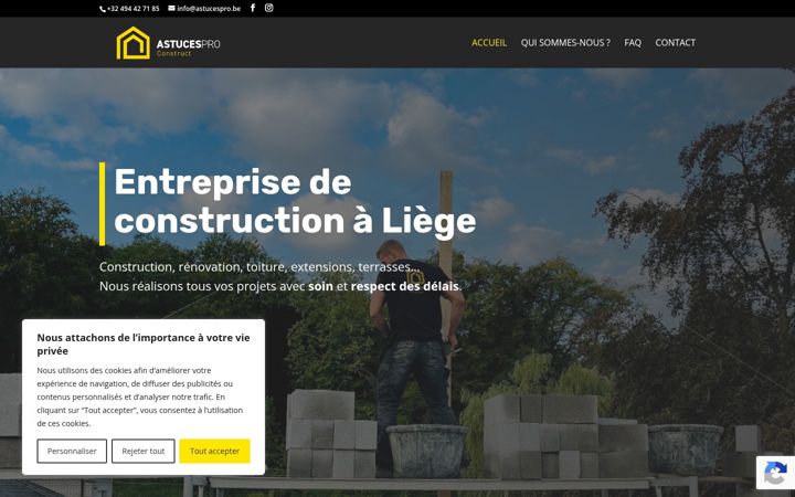 Screenshot of astucespro.be