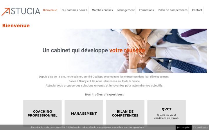 Screenshot of astucia.net