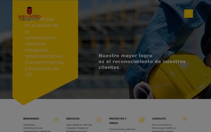 Zrzut ekranu astudilloconstrucciones.com