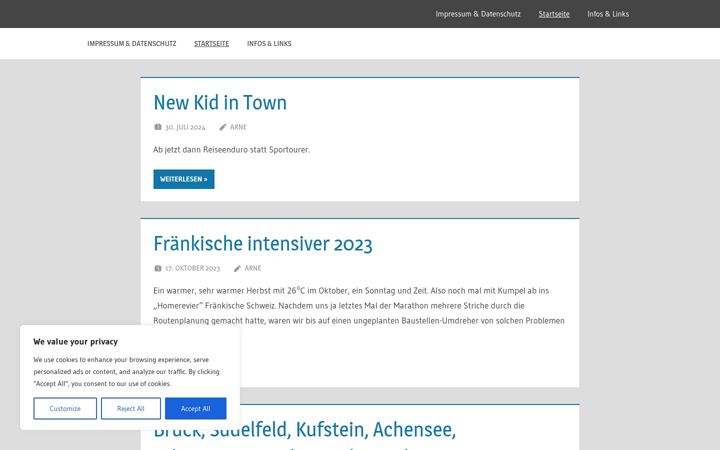 Screenshot of astueben.de