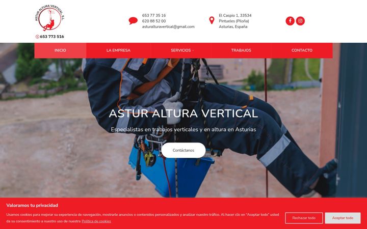 Zrzut ekranu asturalturavertical.com