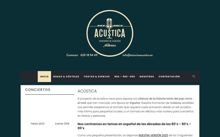Zrzut ekranu asturiasacustica.es