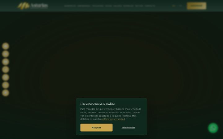 Screenshot of asturiasapartamentoscampestres.com