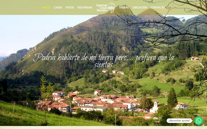 Zrzut ekranu asturiascasasrurales.es