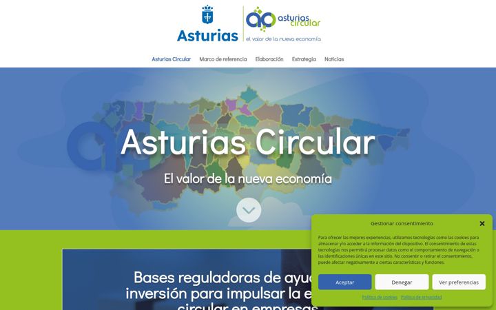Zrzut ekranu asturiascircular.es