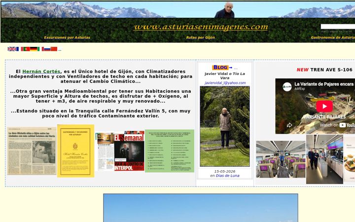 Zrzut ekranu asturiasenimagenes.com
