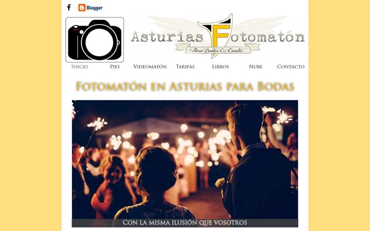 Screenshot of asturiasfotomaton.com