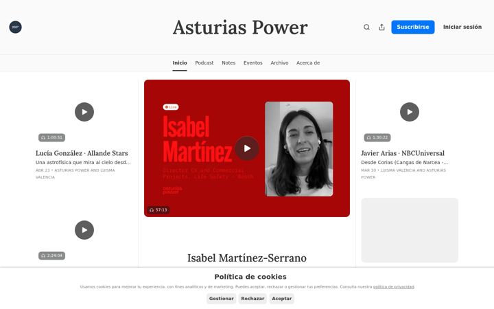 Posnetek zaslona asturiaspower.es