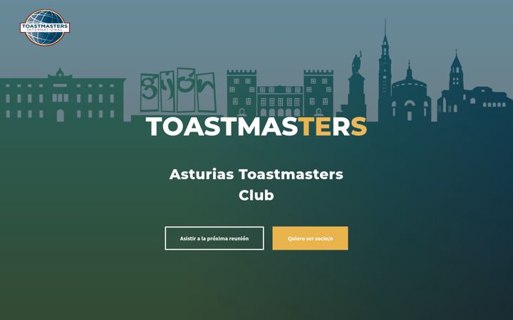 Screenshot of asturiastoastmasters.com